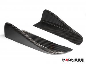 Alfa Romeo Giulia Side Skirt Flaps - Carbon Fiber - Stile Italia